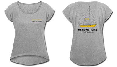 Damen T-Shirt Rollärmel bestellen